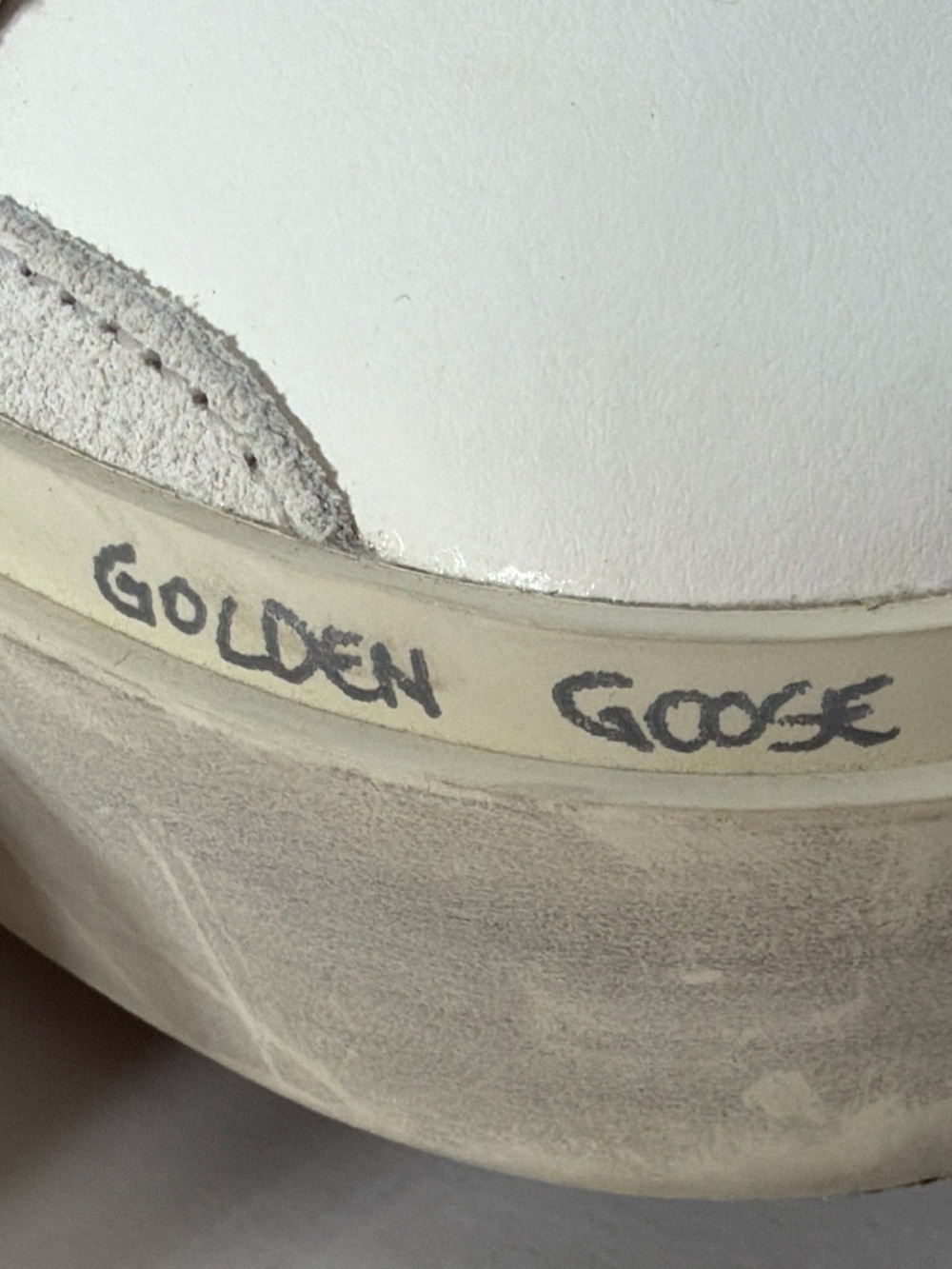 Golden Goose HI STAR WHITE BLUE YELLOW SNEAKERS EUR 40 US 7 Mens 9 Womens NIB - Picture 12 of 16